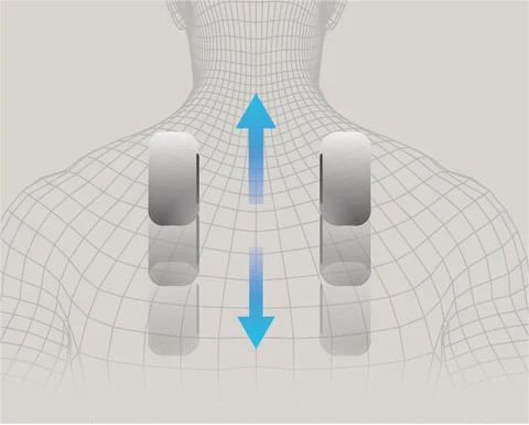 otamic sedona lt shoulder massage illustration