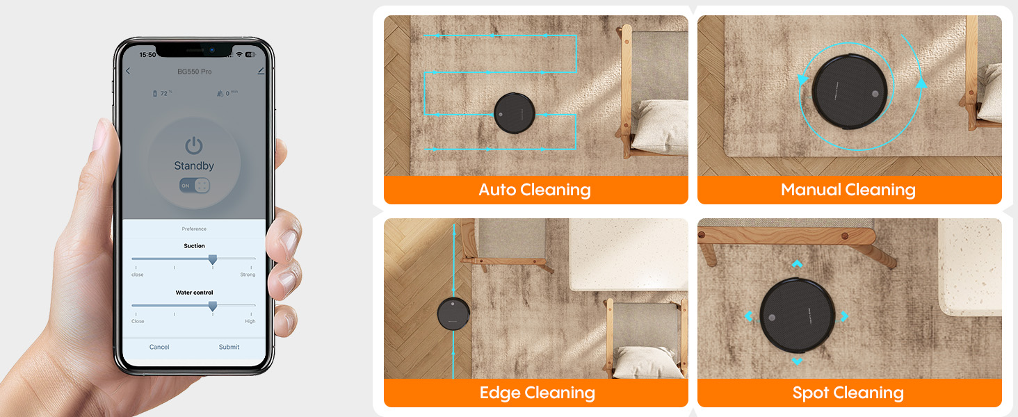 Robot Vacuum and Mop