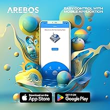 4260627428526_Vollautomatischer Schwimmbadreiniger für Pools Poolroboter mit APP