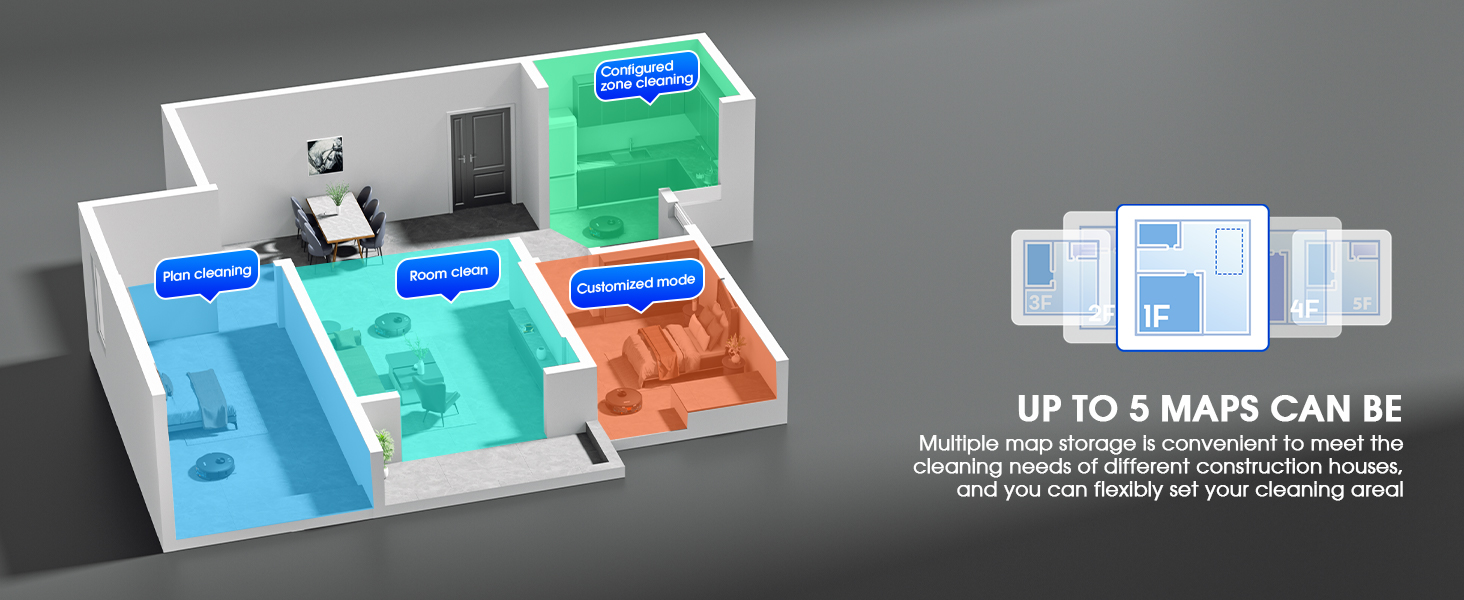 2-robot vacuum with mapping