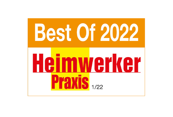 DQ-2100 wins the Heimwerker Praxis best of 2022 Heimwerker Praxis - Best of 2022