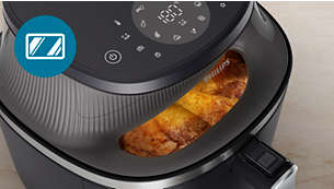 Stylish cooking window to keep an eye on your food