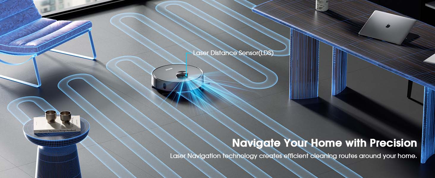 7-lidar robot vacuum mapping accurate 7