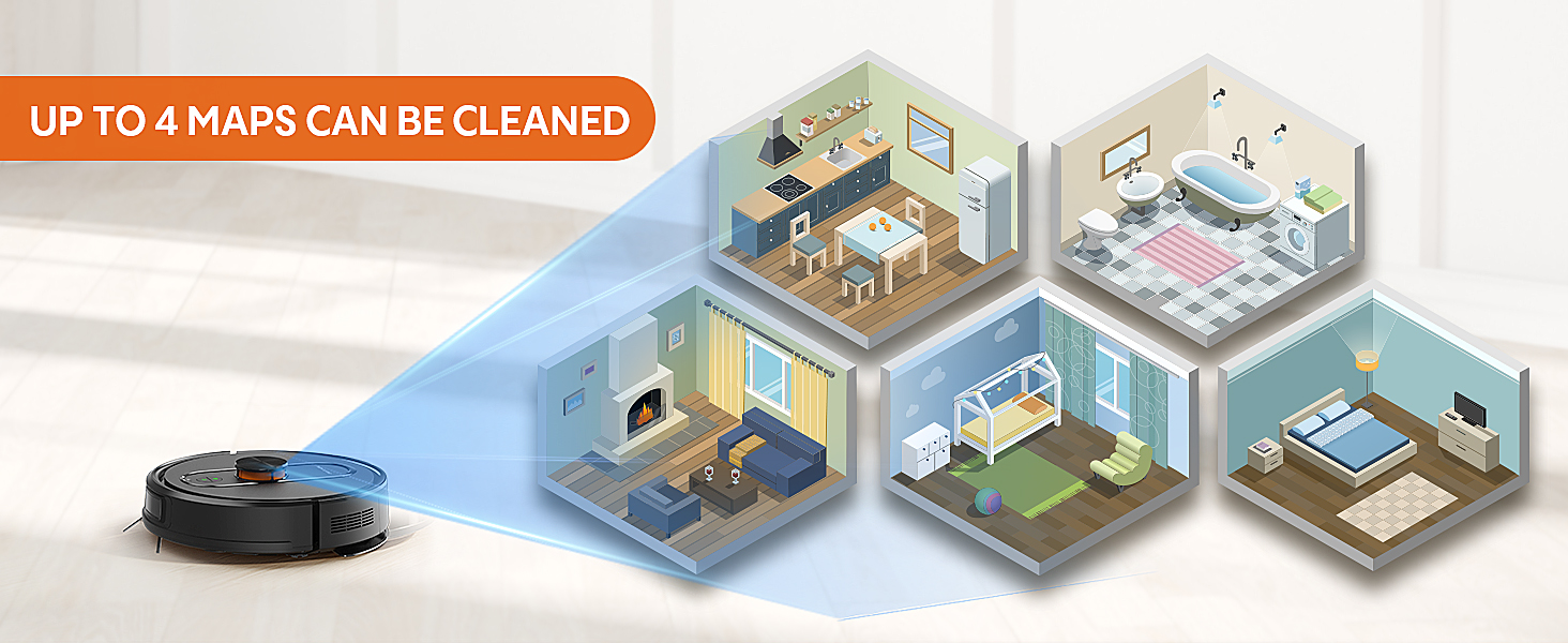 Robot Vacuum and Mop