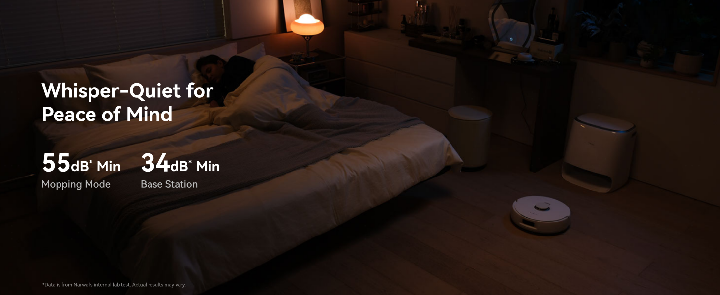 Quiet robot vacuum Freo Pro