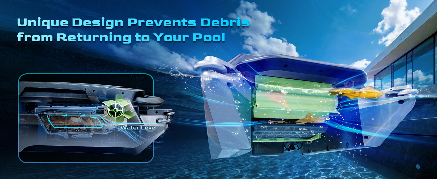 pool vacuum for top of water