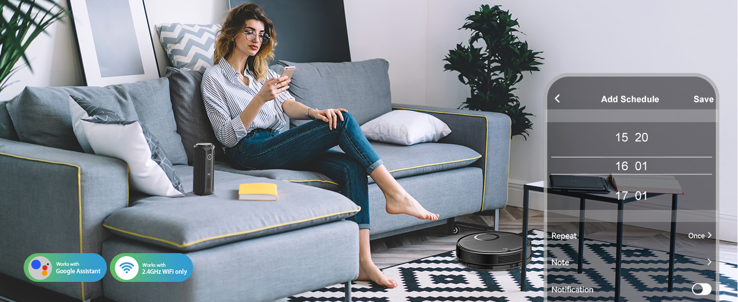 (G-B) Robot Vacuum App Control- PC